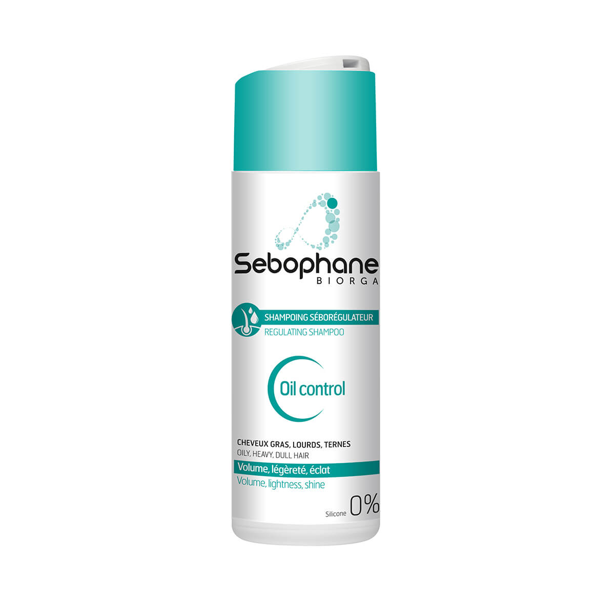 BIORGA SEBOPHANE Oil Control shampoo Šampūnas riebiai galvos odai, riebiems plaukams, 200 ml