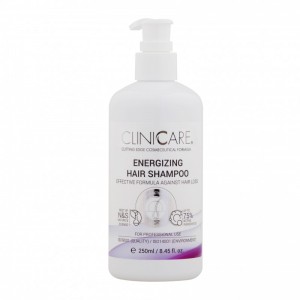 Clinicare Energizuojantis šampūnas nuo plaukų slinkimo ENERGIZING HAIR SHAMPOO, 250 ml