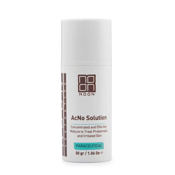 NOON AcNo Solution (30 g) - probleminės ir sudirgusios odos priežiūrai